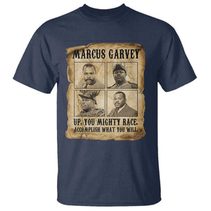 Vintage Marcus Garvey T Shirt Up You Mighty Race Quote