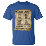 Vintage Marcus Garvey T Shirt Up You Mighty Race Quote