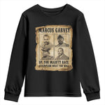 Vintage Marcus Garvey Youth Sweatshirt Up You Mighty Race Quote