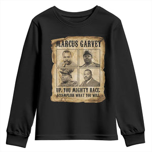 Vintage Marcus Garvey Youth Sweatshirt Up You Mighty Race Quote