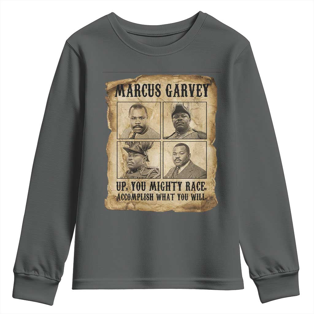 Vintage Marcus Garvey Youth Sweatshirt Up You Mighty Race Quote