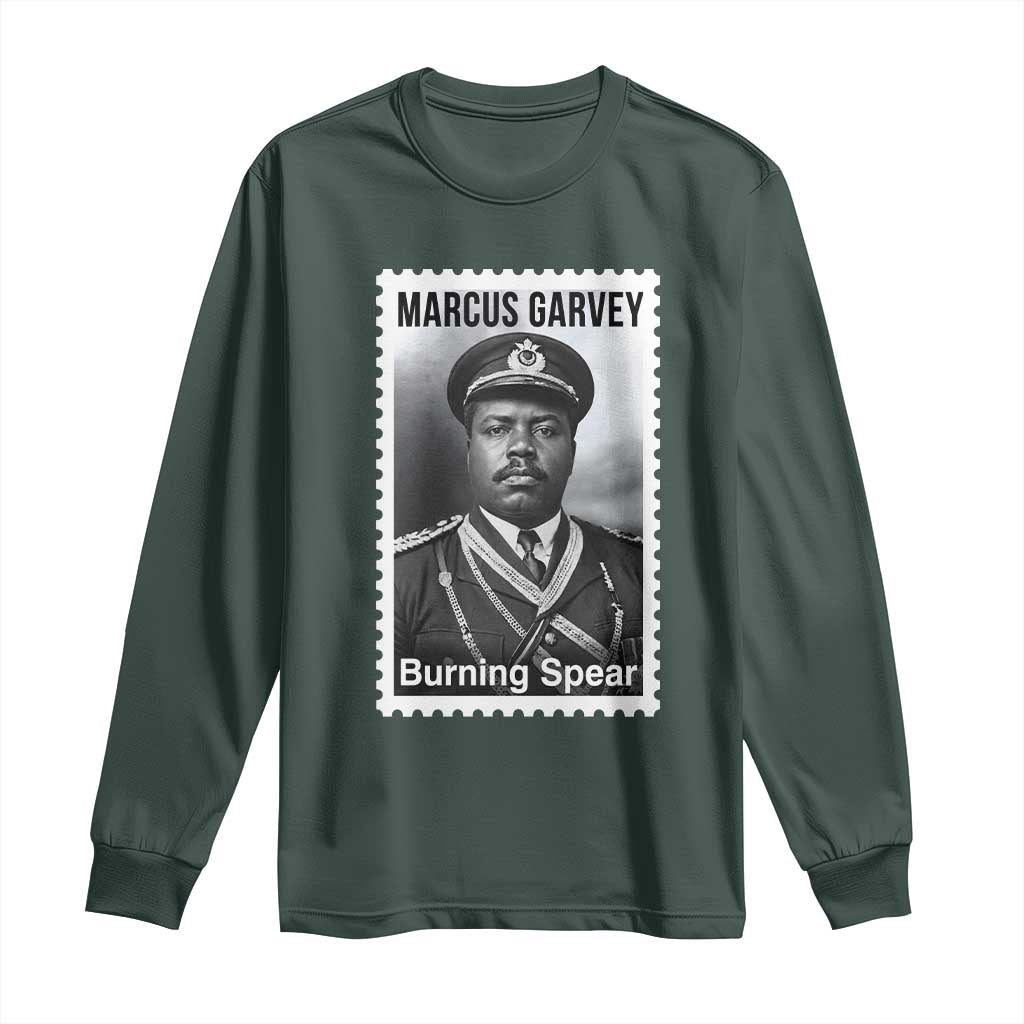 Marcus Garvey Long Sleeve Shirt Jamaican National Hero Legacy Gift