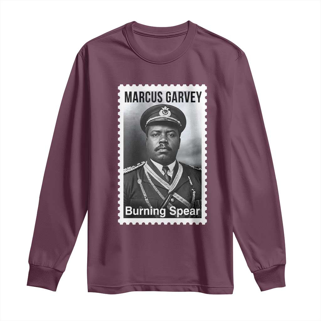 Marcus Garvey Long Sleeve Shirt Jamaican National Hero Legacy Gift
