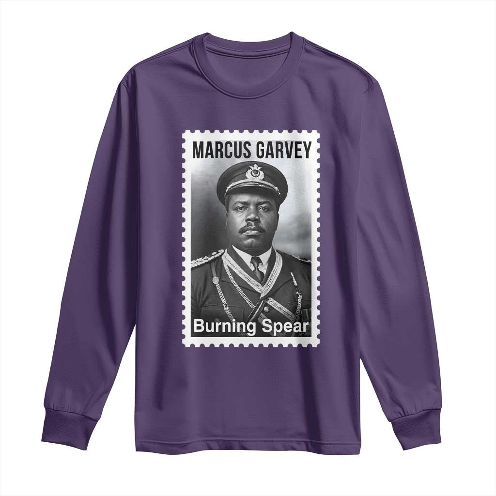 Marcus Garvey Long Sleeve Shirt Jamaican National Hero Legacy Gift