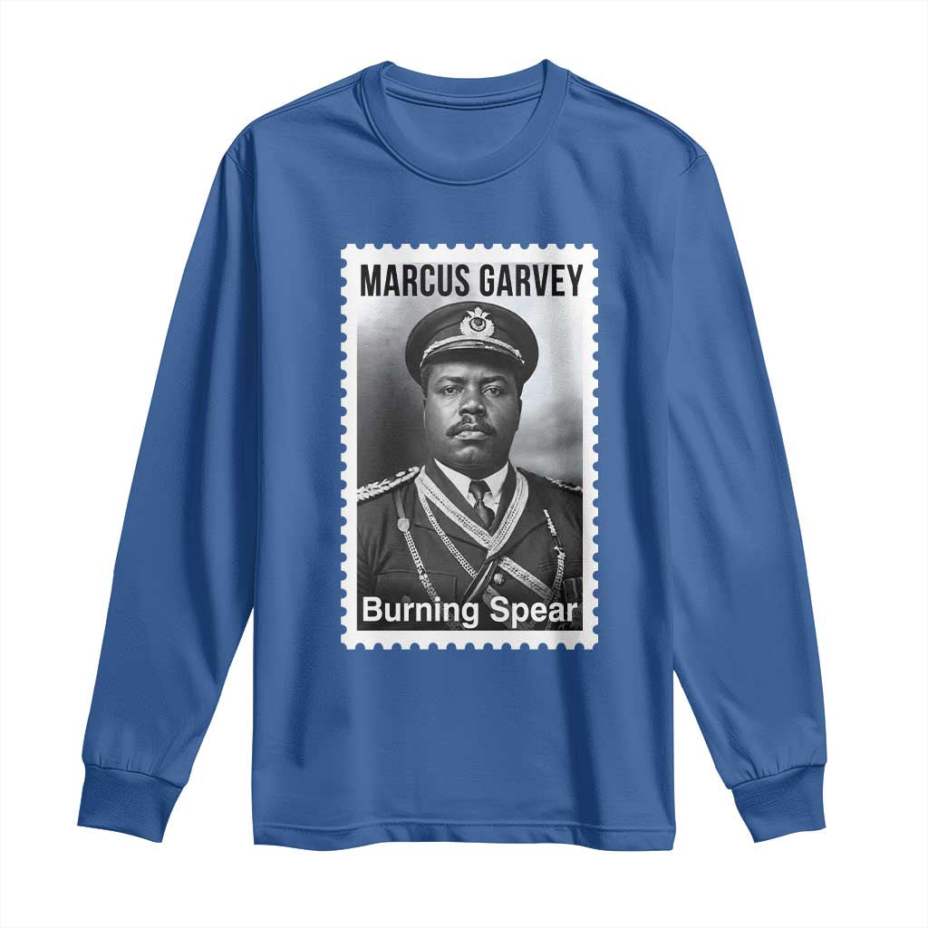 Marcus Garvey Long Sleeve Shirt Jamaican National Hero Legacy Gift