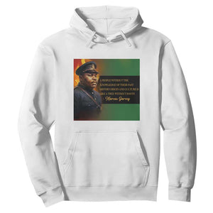 Marcus Garvey Pan African Flag Hoodie A People Without Knowledge Of Their Past Quote