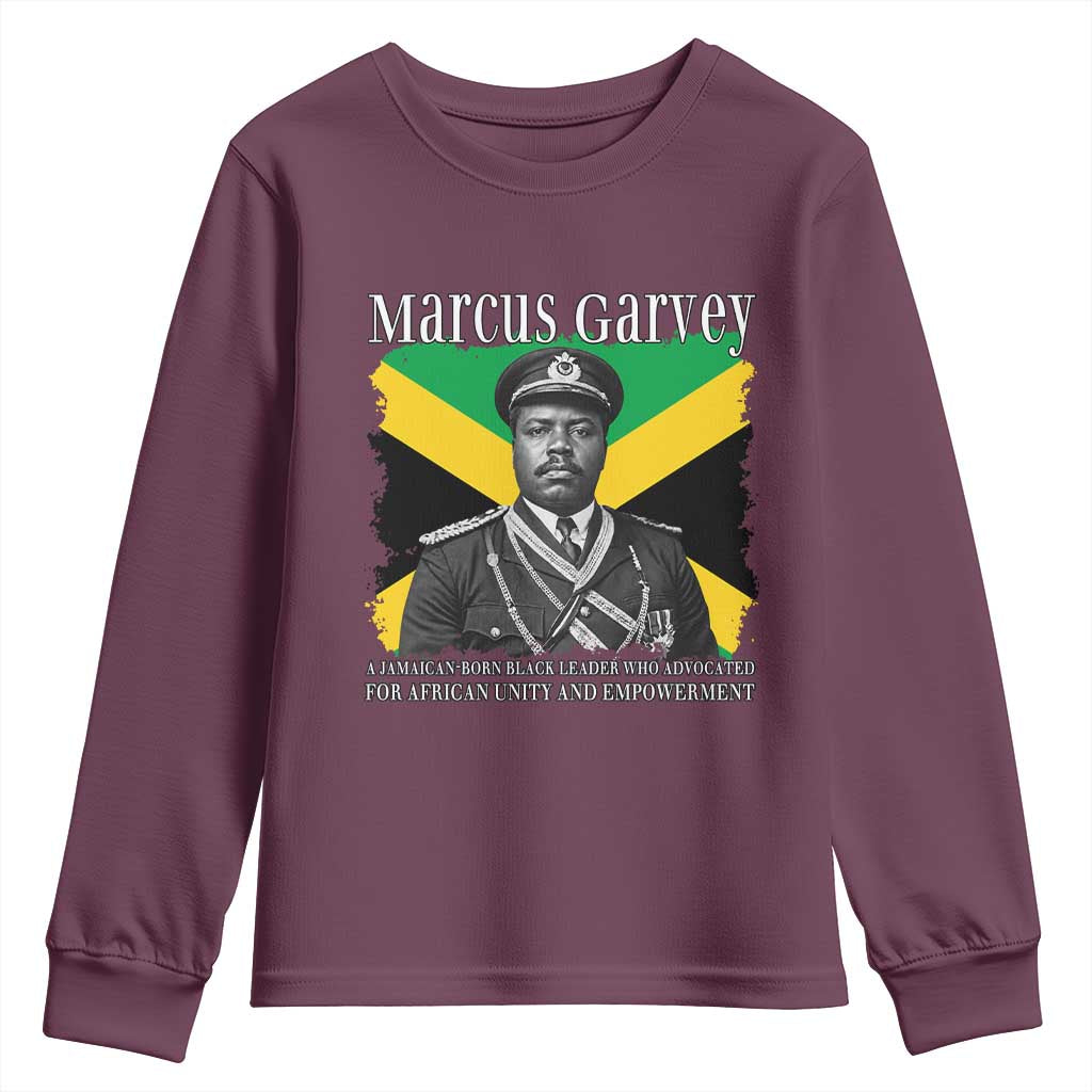 Marcus Garvey Jamaican National Hero Youth Sweatshirt Pan Africanism History Gift