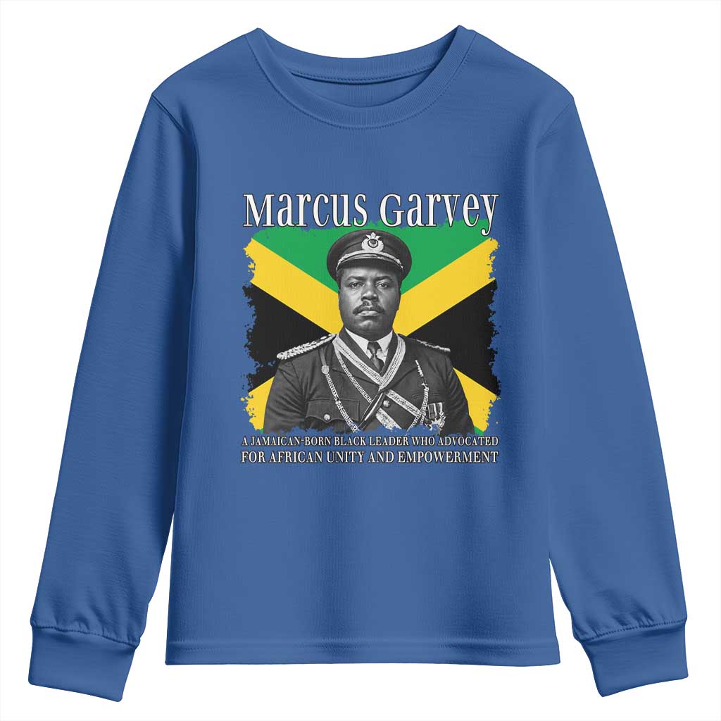 Marcus Garvey Jamaican National Hero Youth Sweatshirt Pan Africanism History Gift