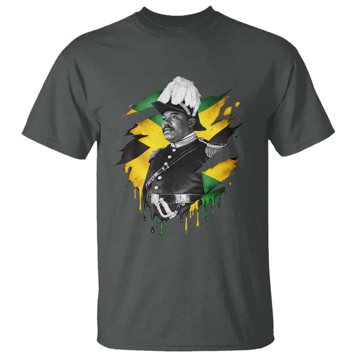 Marcus Garvey Jamaican National Hero T Shirt African American Heritage