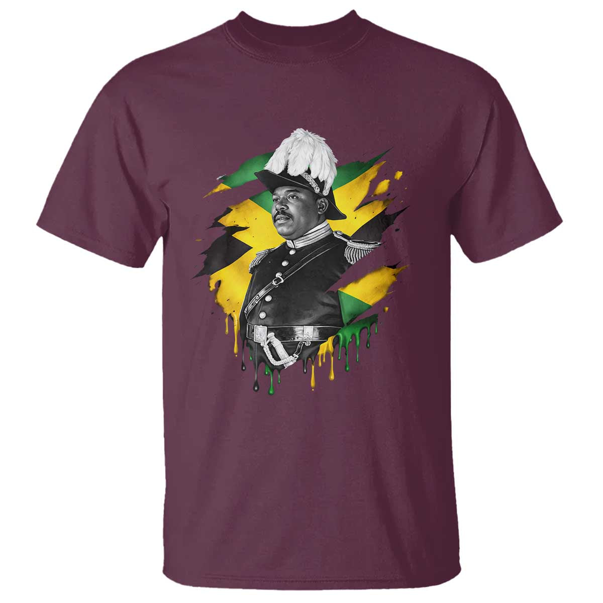 Marcus Garvey Jamaican National Hero T Shirt African American Heritage