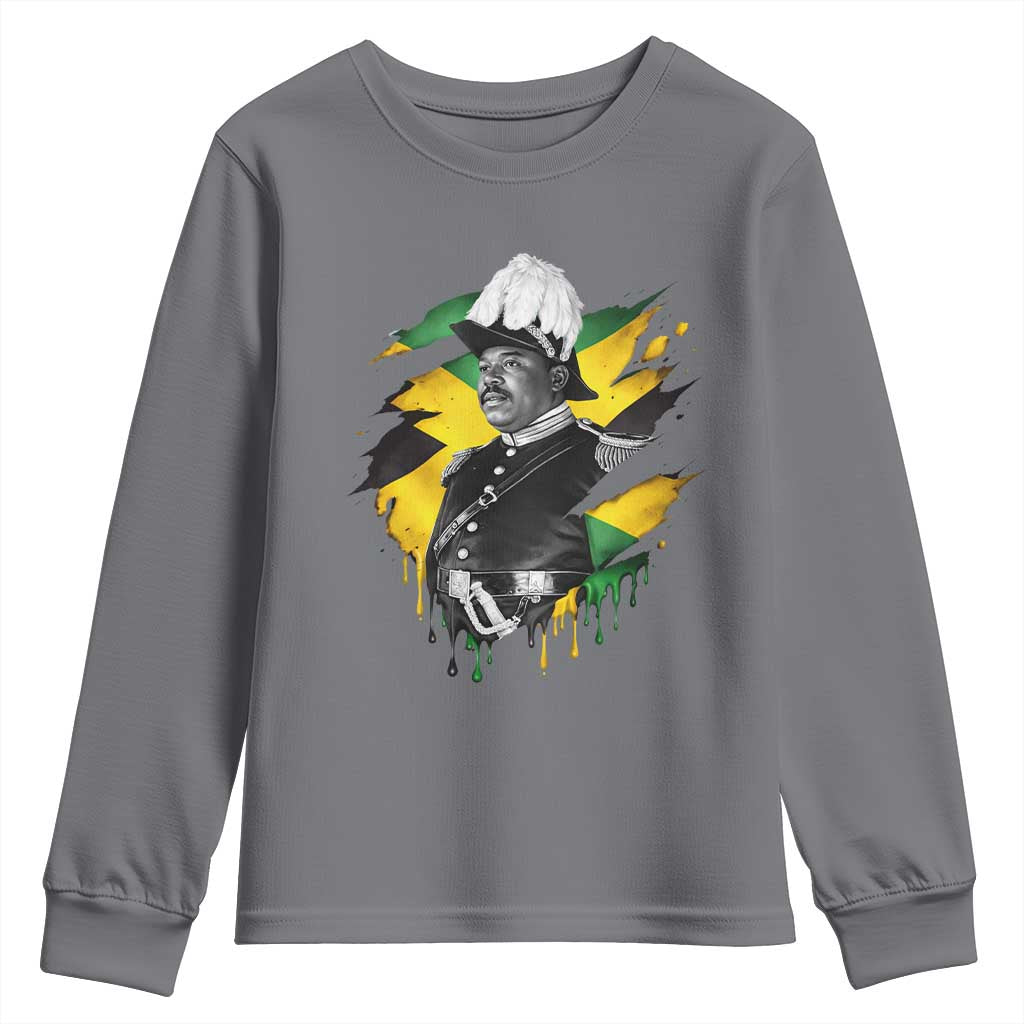Marcus Garvey Jamaican National Hero Youth Sweatshirt African American Heritage