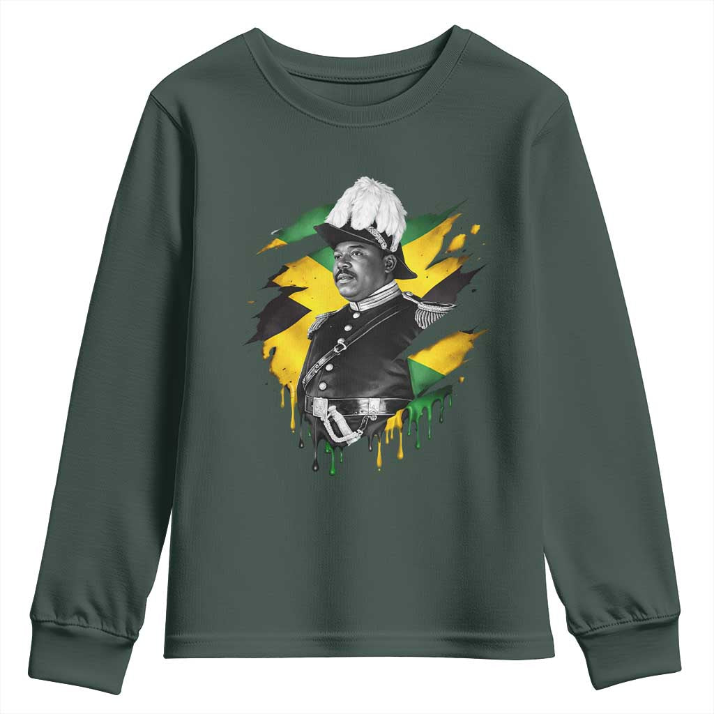 Marcus Garvey Jamaican National Hero Youth Sweatshirt African American Heritage