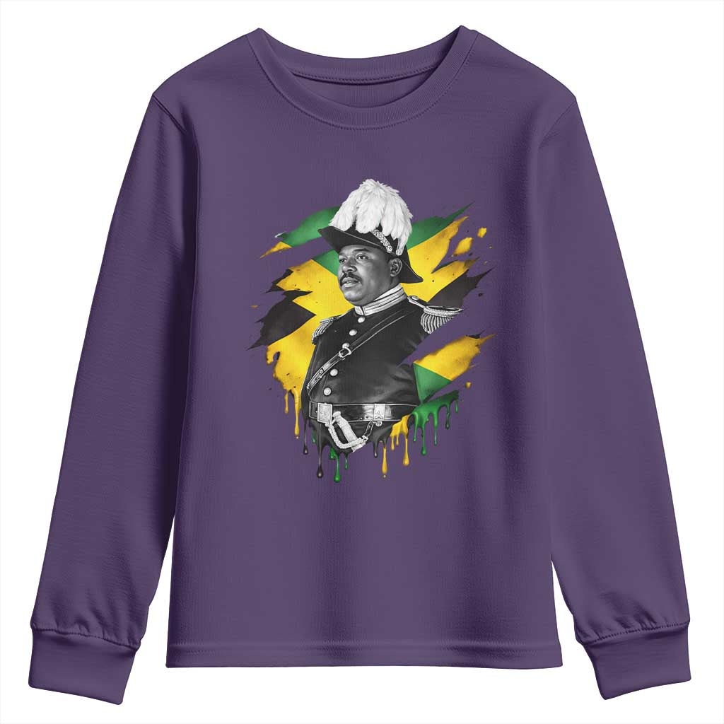 Marcus Garvey Jamaican National Hero Youth Sweatshirt African American Heritage