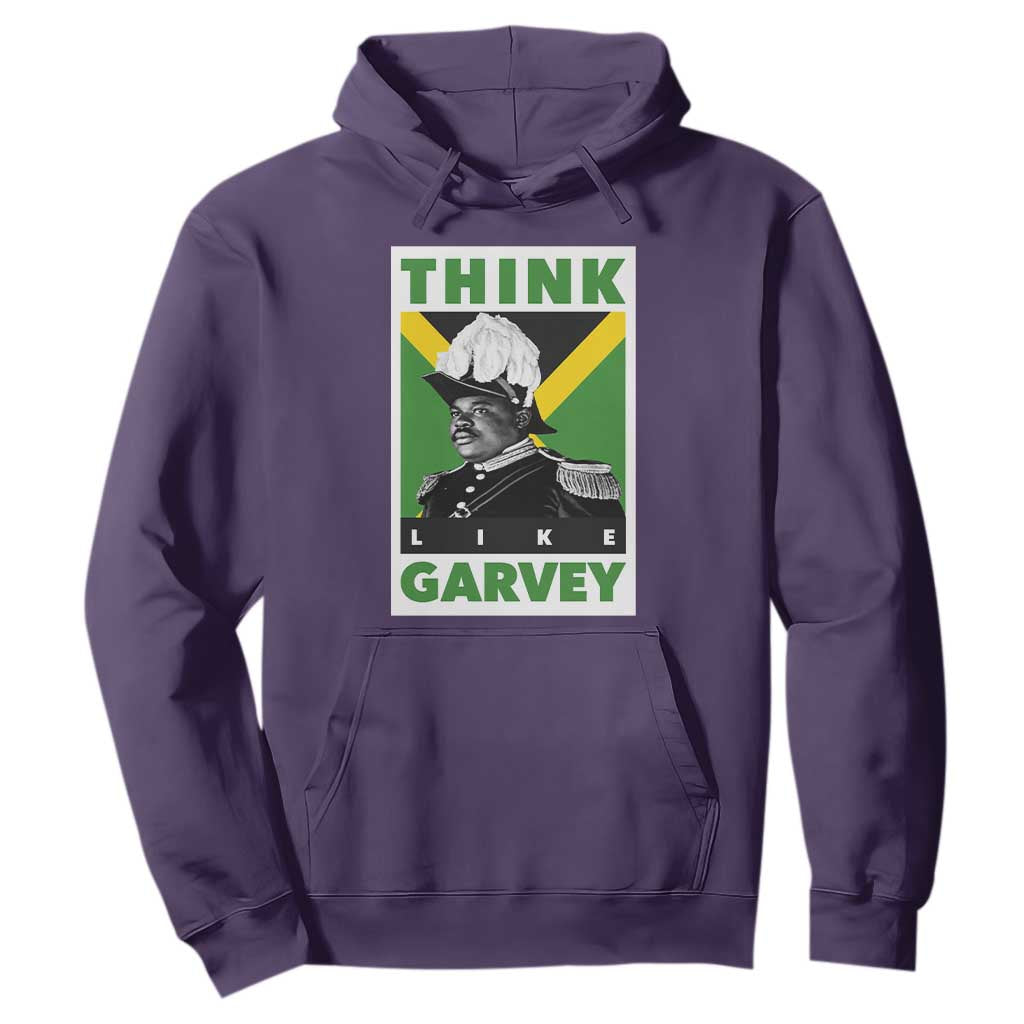 Pan Africanism Think Like Garvey Hoodie Marcus Garvey Jamaica Flag