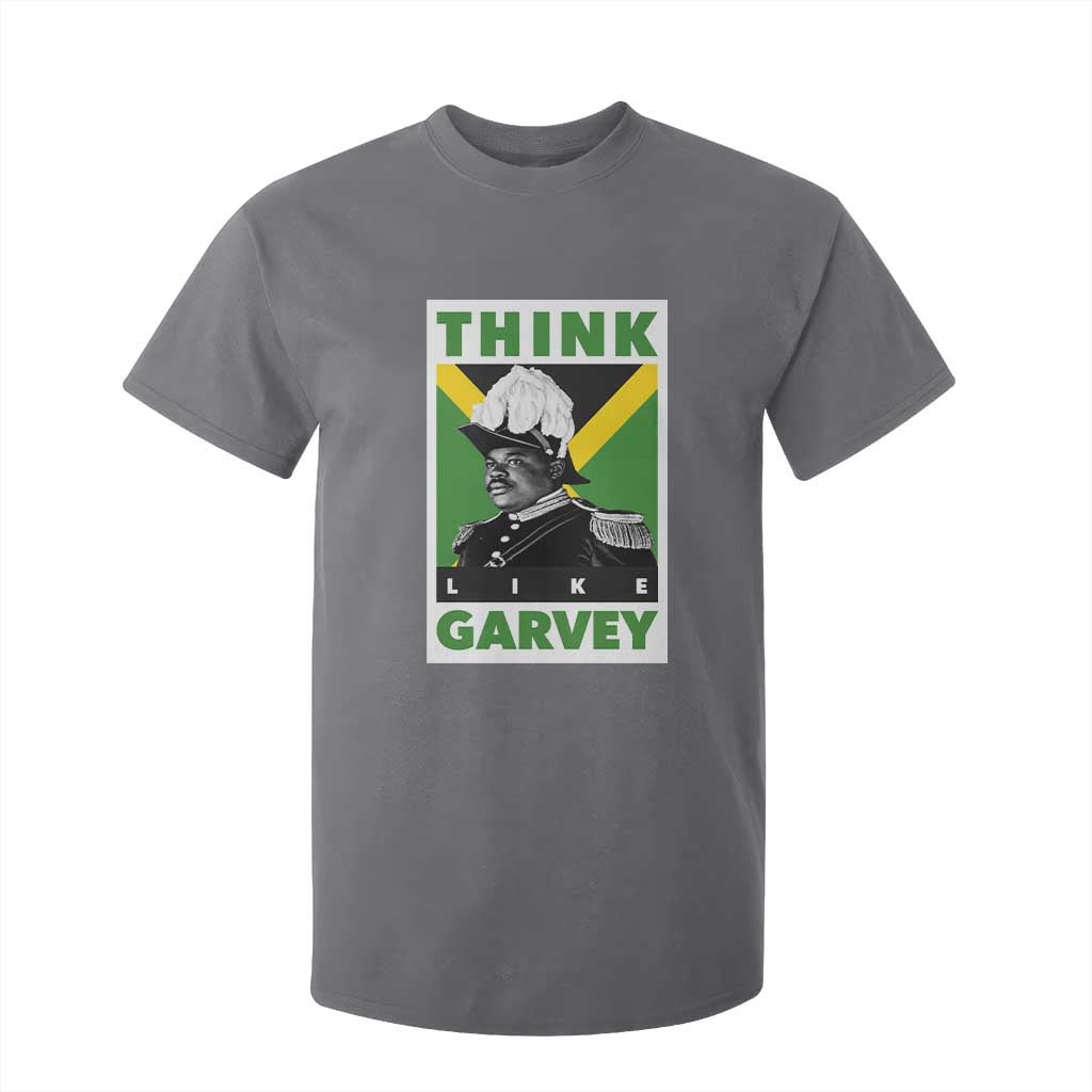 Pan Africanism Think Like Garvey T Shirt For Kid Marcus Garvey Jamaica Flag