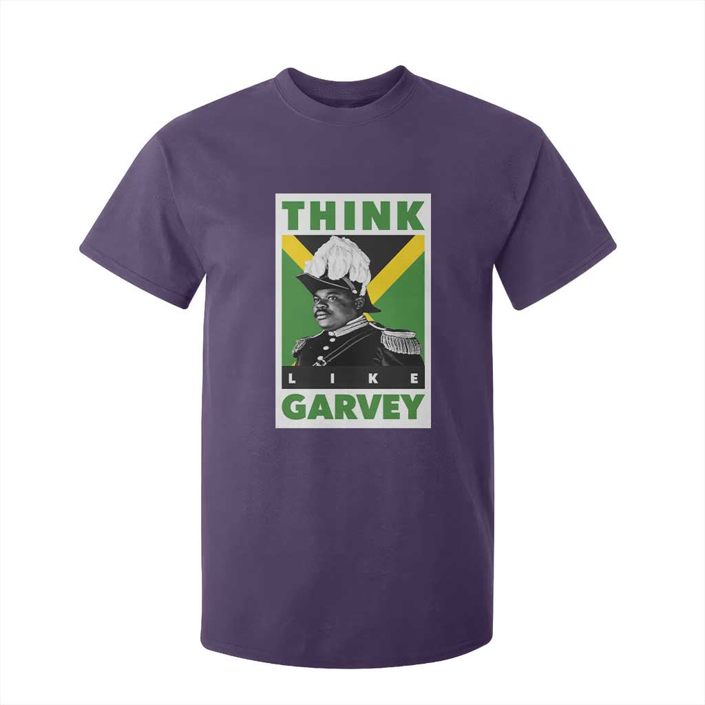 Pan Africanism Think Like Garvey T Shirt For Kid Marcus Garvey Jamaica Flag