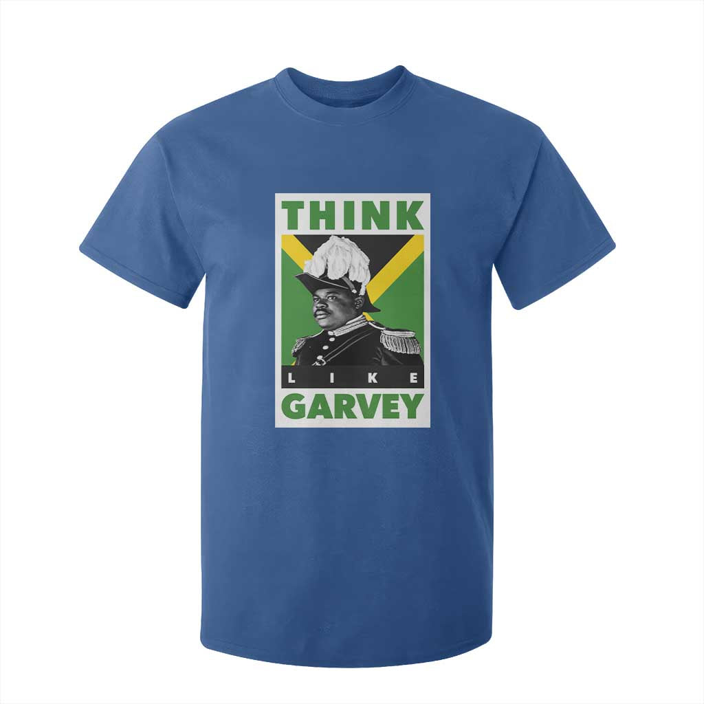 Pan Africanism Think Like Garvey T Shirt For Kid Marcus Garvey Jamaica Flag