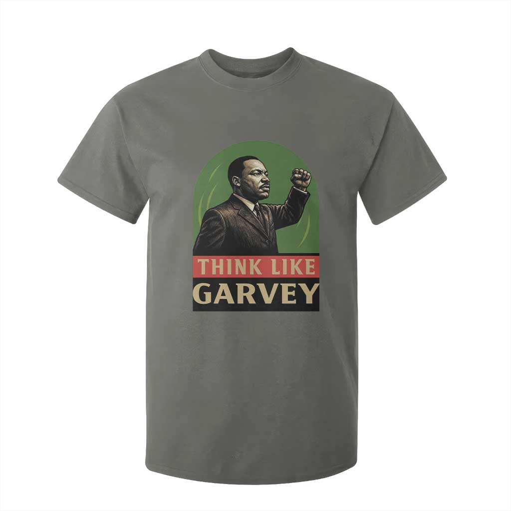 Think Like Garvey T Shirt For Kid Civil Rights Leader Gift