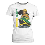 Marcus Garvey Jamaica Pride T Shirt For Women One God One Aim One Destiny