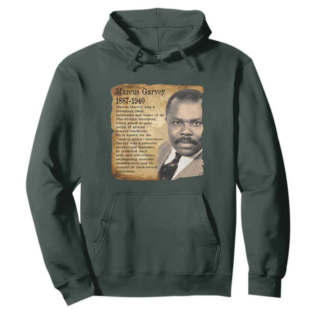 Marcus Garvey Hoodie Strong Black History Leader
