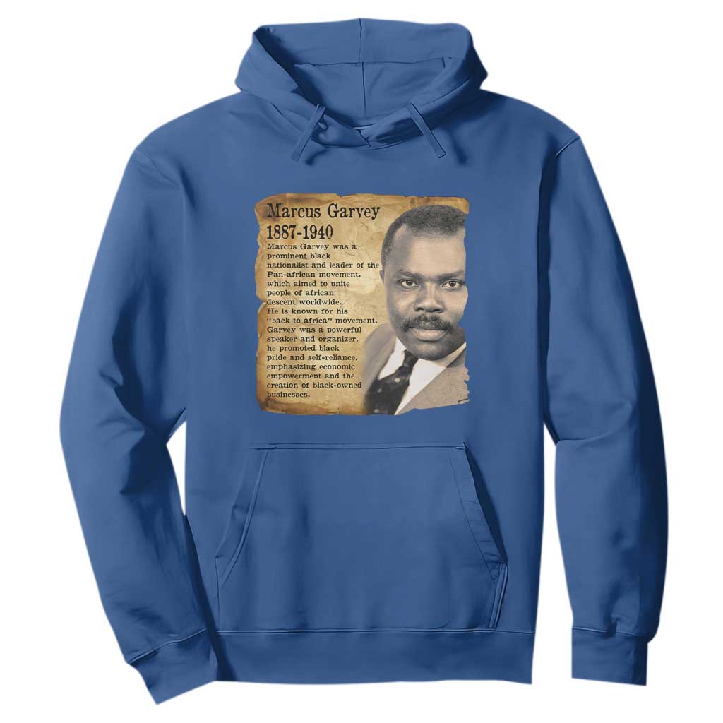 Marcus Garvey Hoodie Strong Black History Leader