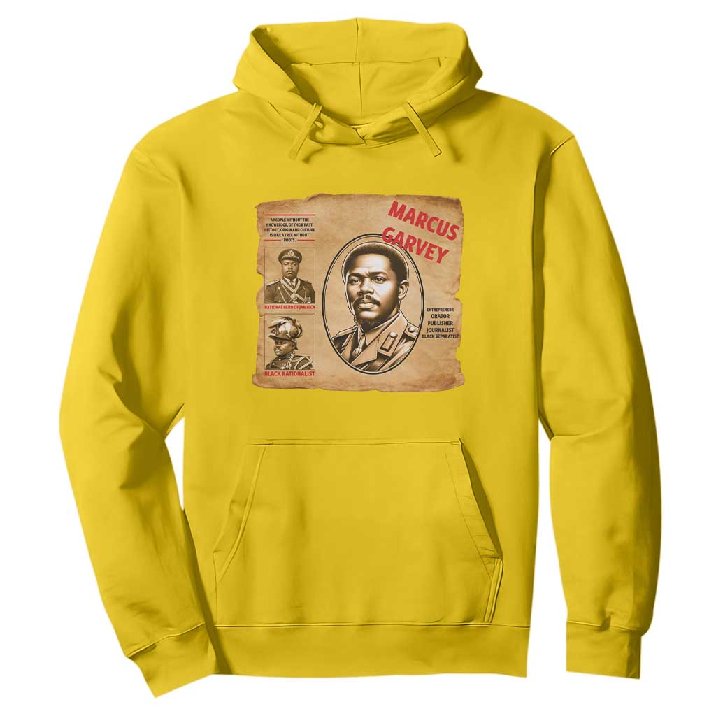 Marcus Garvey Hoodie First National Hero Of Jamaica Legacy
