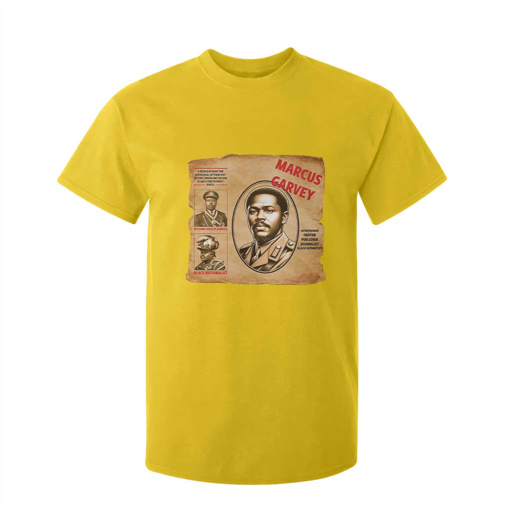 Marcus Garvey T Shirt For Kid First National Hero Of Jamaica Legacy