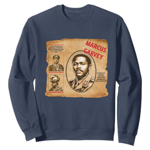 Marcus Garvey Sweatshirt First National Hero Of Jamaica Legacy