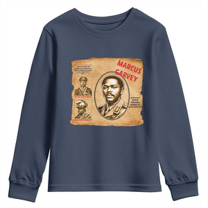 Marcus Garvey Youth Sweatshirt First National Hero Of Jamaica Legacy