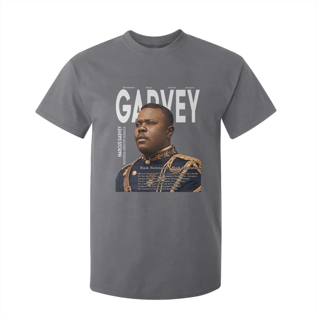 Vintage Black History Hero Marcus Garvey T Shirt For Kid Black Pride