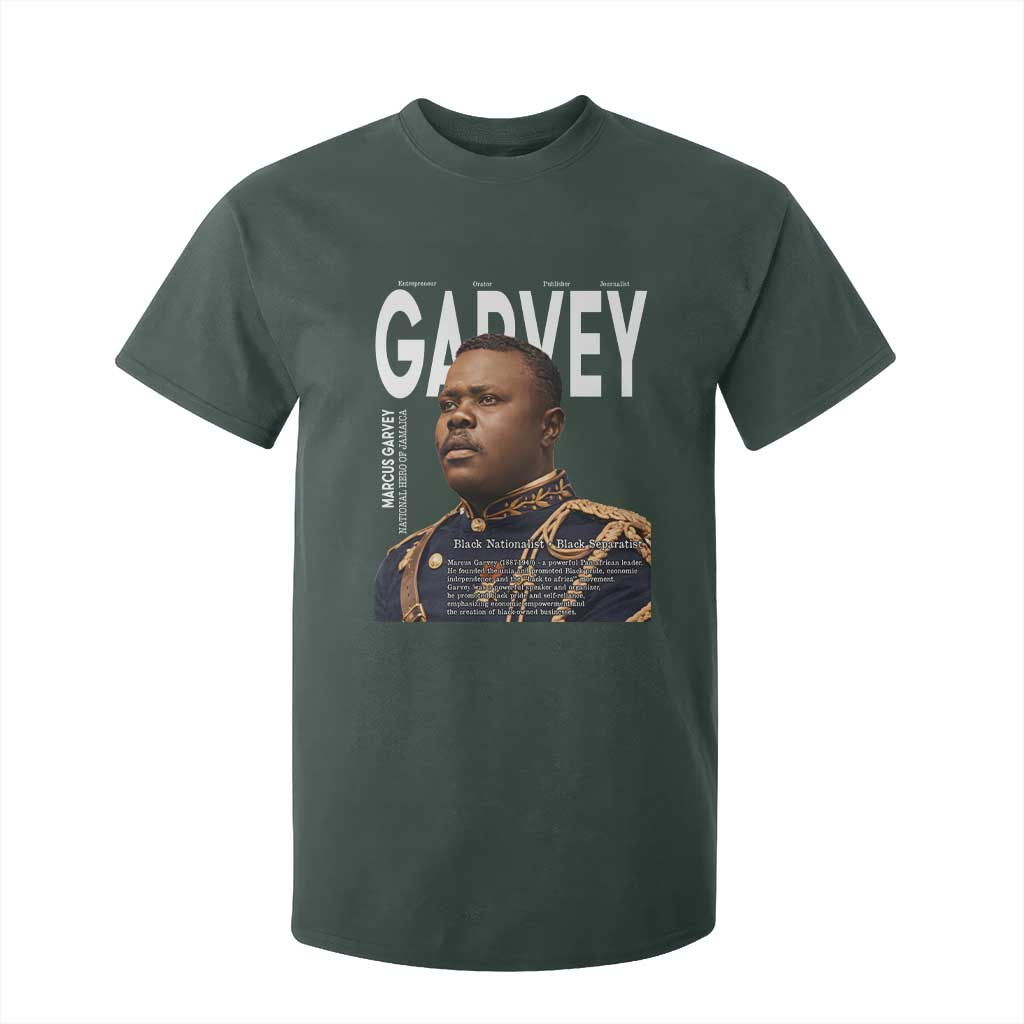 Vintage Black History Hero Marcus Garvey T Shirt For Kid Black Pride