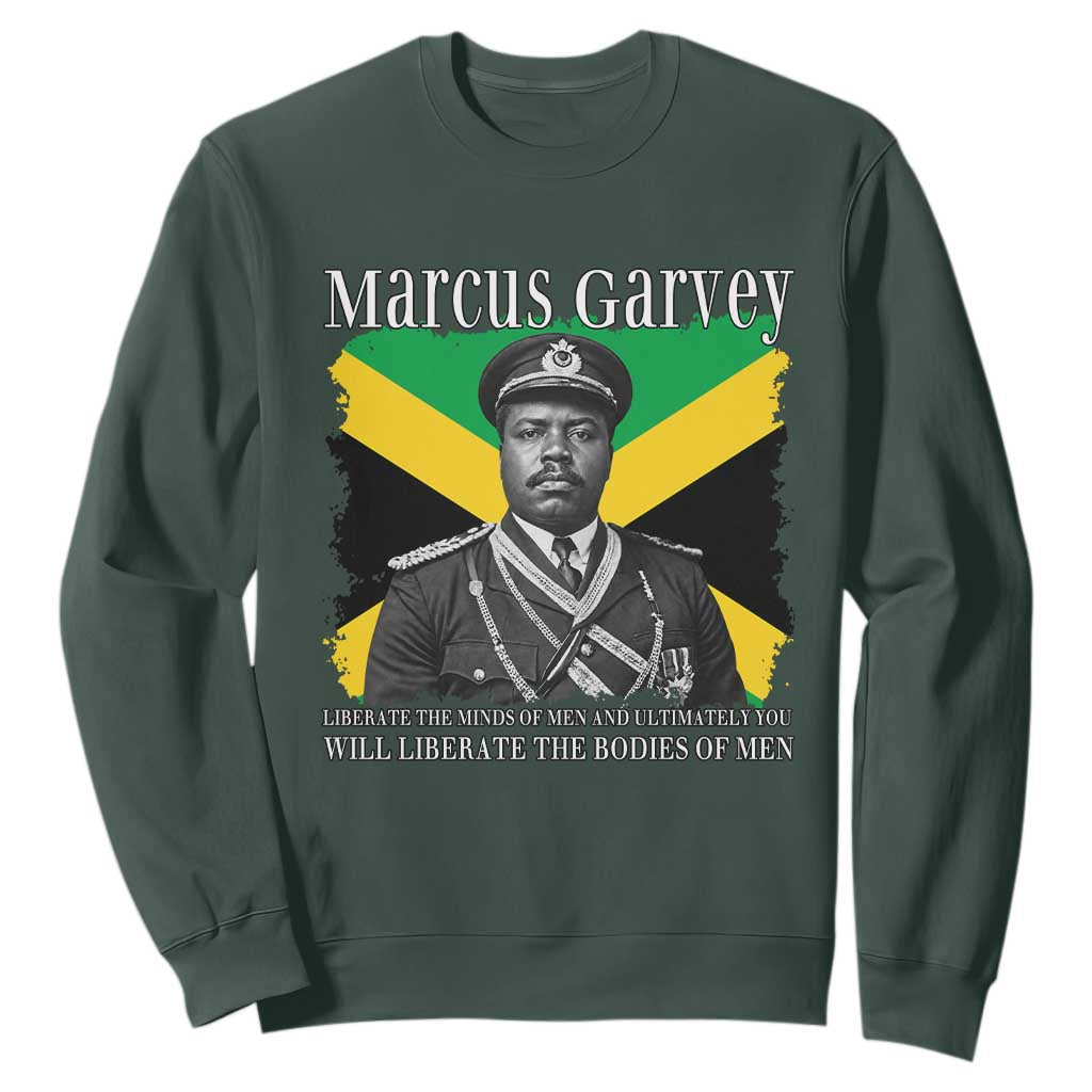 Marcus Garvey Liberation Quote Sweatshirt Liberate The Minds Of Men