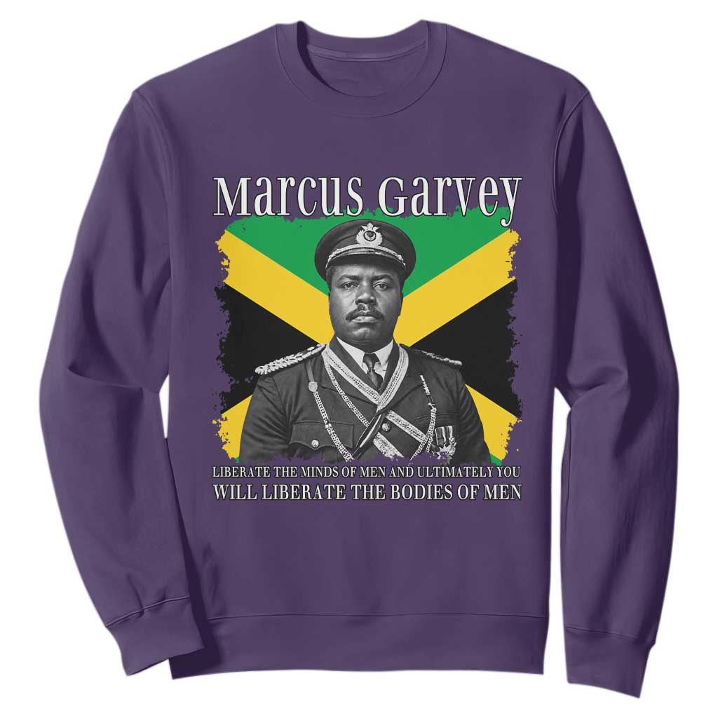 Marcus Garvey Liberation Quote Sweatshirt Liberate The Minds Of Men