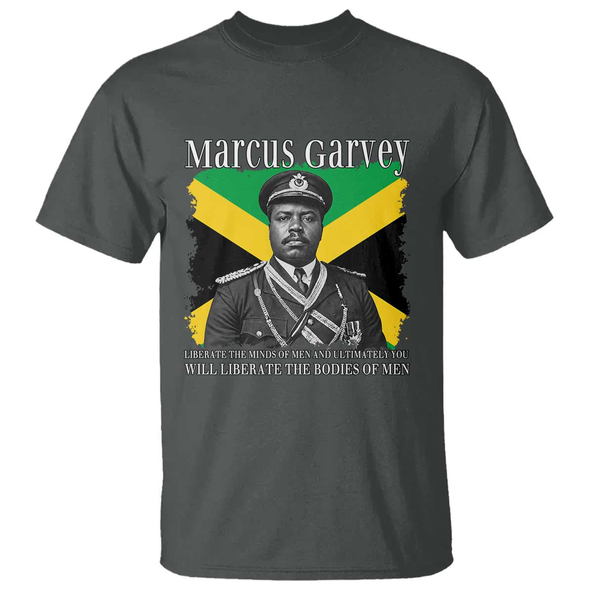 Marcus Garvey Liberation Quote T Shirt Liberate The Minds Of Men