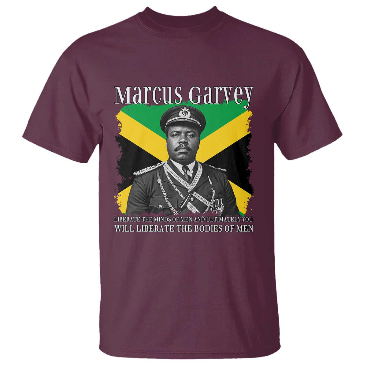Marcus Garvey Liberation Quote T Shirt Liberate The Minds Of Men