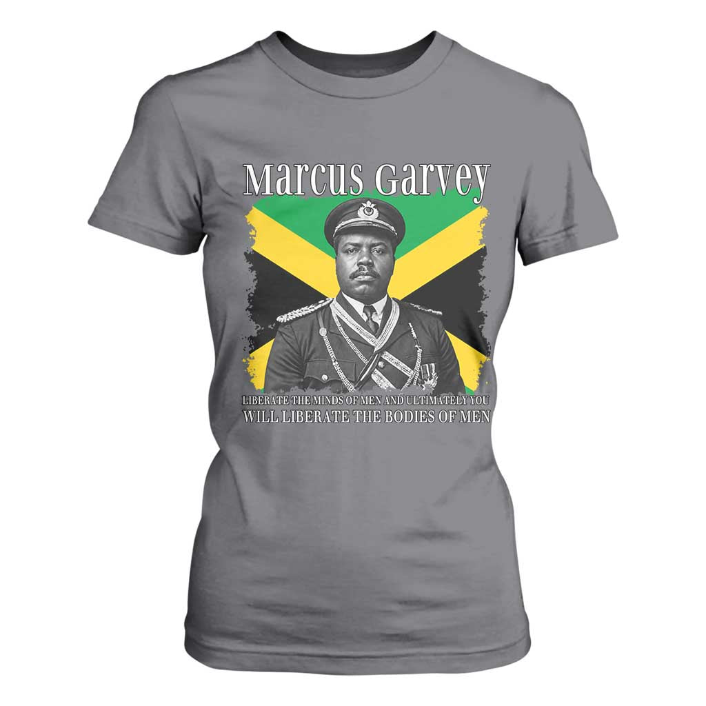 Marcus Garvey Liberation Quote T Shirt For Women Liberate The Minds Of Men