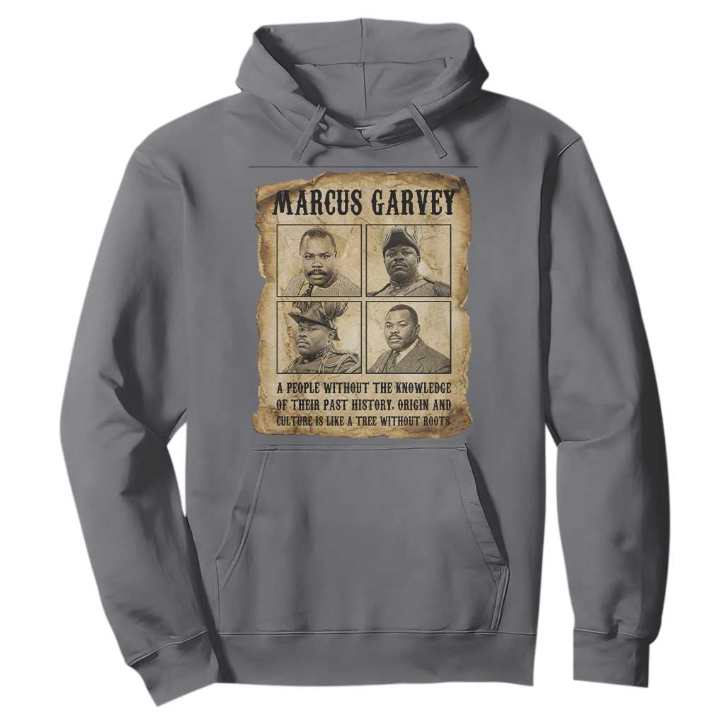 Vintage Marcus Garvey Quote Hoodie A People Without Knowledge Of Their Past