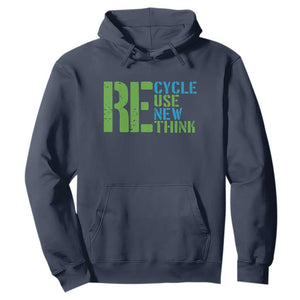Recycle Reuse Renew Rethink Hoodie Earth Day