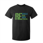 Recycle Reuse Renew Rethink T Shirt For Kid Earth Day