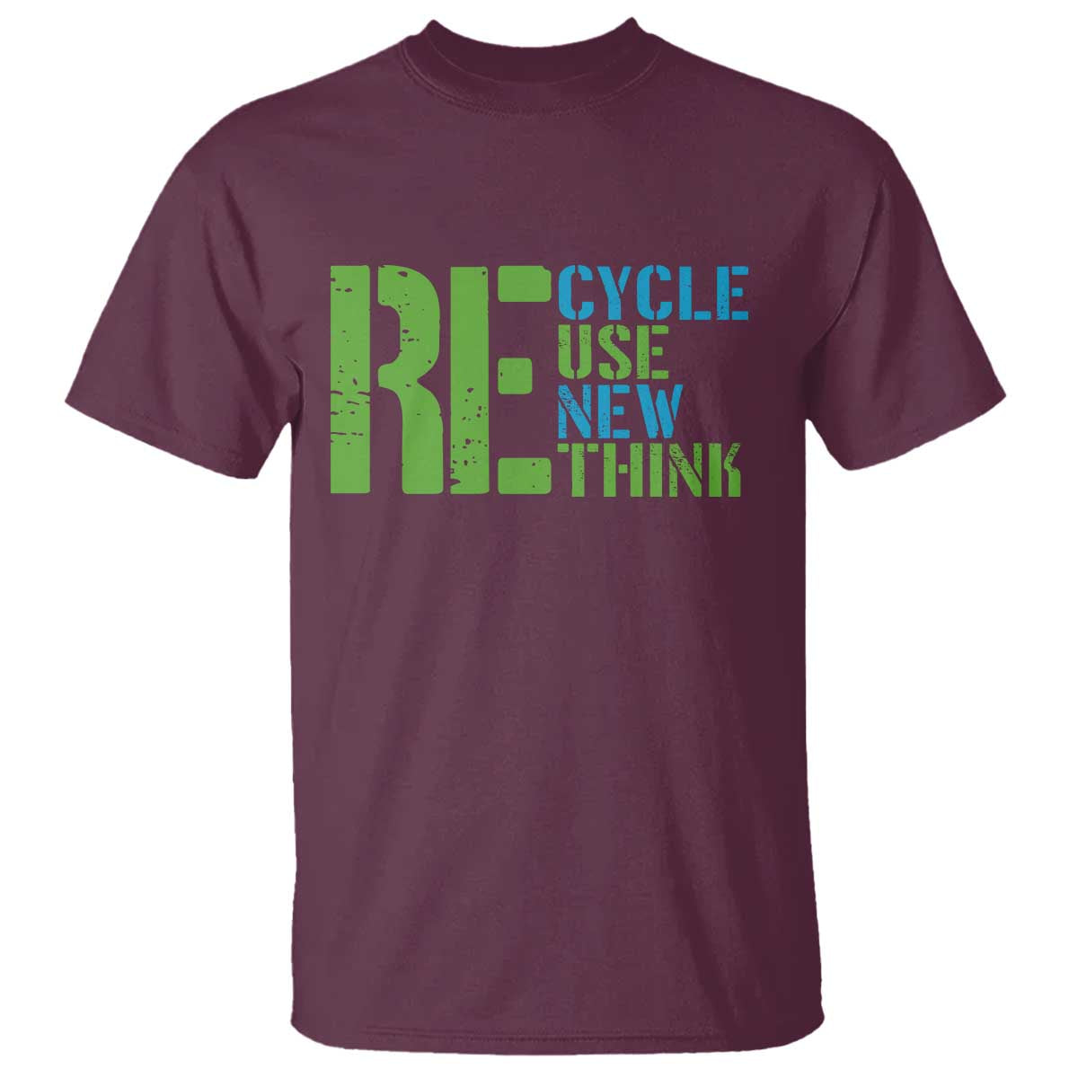 Recycle Reuse Renew Rethink T Shirt Earth Day