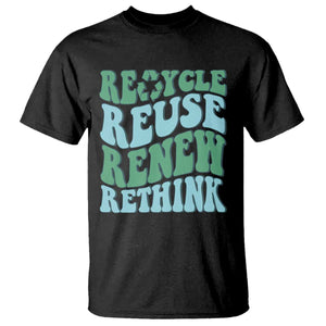 Recycle Reuse Renew Rethink T Shirt Eco Friendly Earth Day