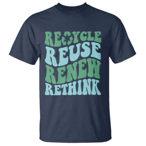 Recycle Reuse Renew Rethink T Shirt Eco Friendly Earth Day