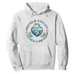 Recycle Reuse Renew Rethink Hoodie Zero Waste Life