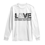 Earth Day 2026 Long Sleeve Shirt Our Power Our Planet