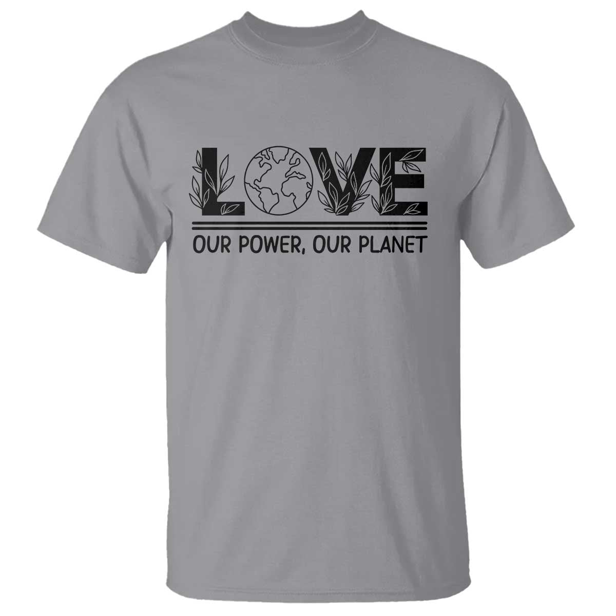 Earth Day 2026 T Shirt Our Power Our Planet