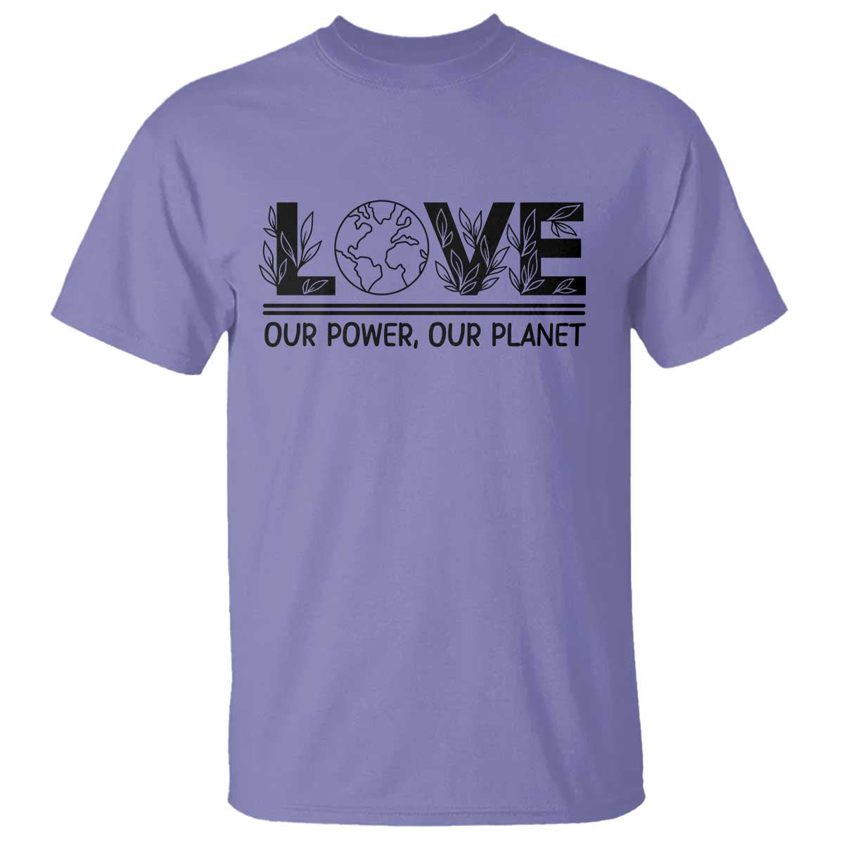 Earth Day 2026 T Shirt Our Power Our Planet