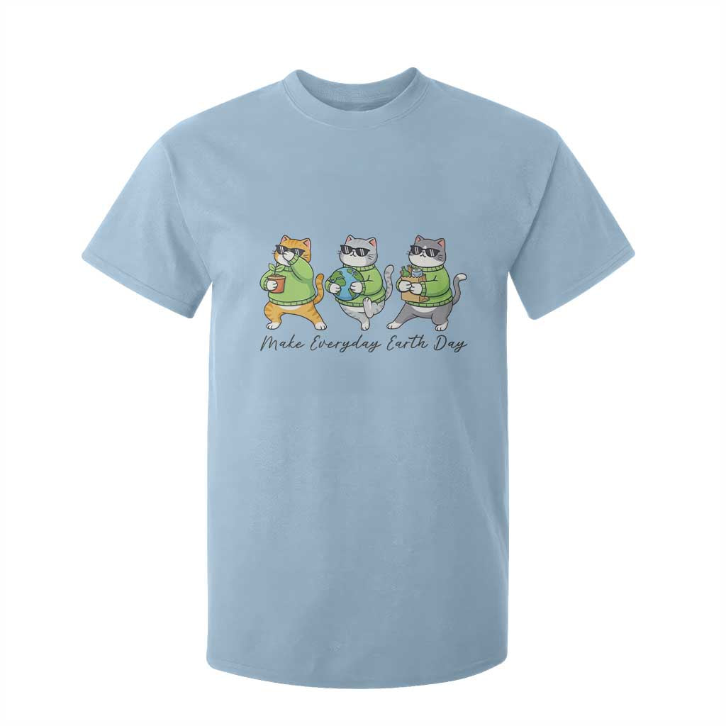 Make Everyday Earth Day T Shirt For Kid Eco Friendly Cat Lover