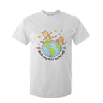 Make Everyday Earth Day T Shirt For Kid Funny Cat Lover Gift