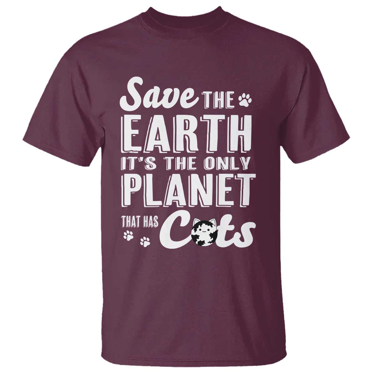 Earth Day Cat Lover T Shirt Save Earth Its The Only Planet With Cats