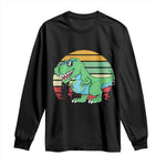 Funny Earth Day Dinosaur Lover Long Sleeve Shirt Save The Planet